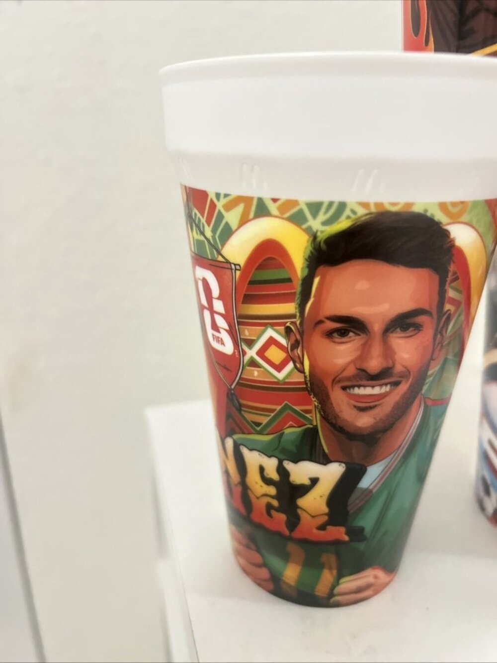 MCDONALDS 2026 FIFA WORLD CUP Rare Collectible Cups Set Of 4 (OPENED) - Picture 3 of 9